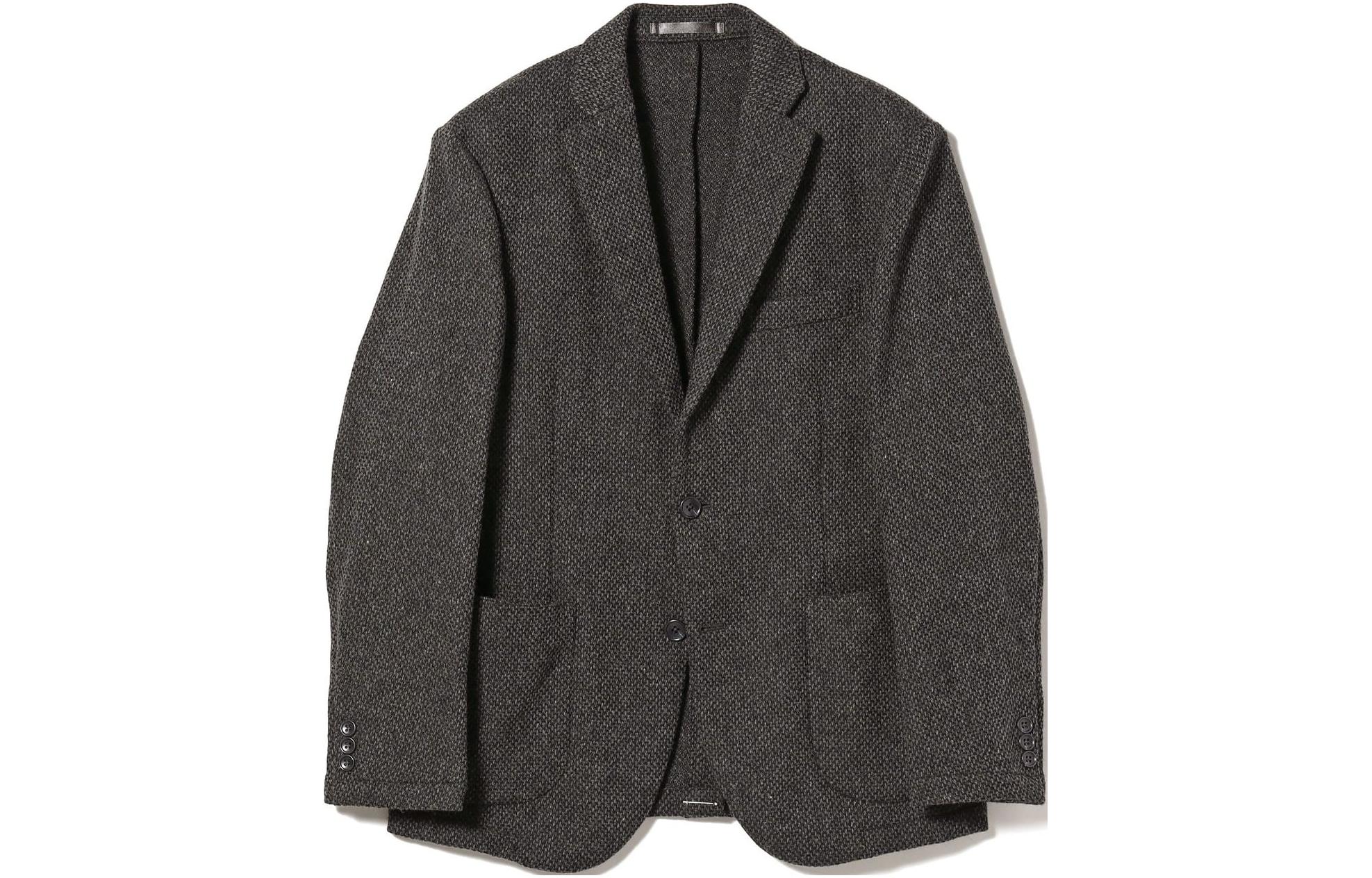 Beams by B:MING Grey Single-Breasted Pocket Jacket 9116030180315