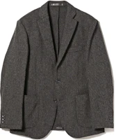 Beams by B:MING Grey Single-Breasted Pocket Jacket 9116030180315 Beams by B:MING Grey Single-Breasted Pocket Jacket 9116030180315