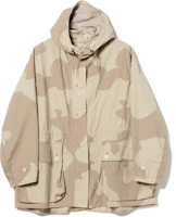 Beams Camo Print Hooded Jacket Khaki 38-18-0349-086 Beams Camo Print Hooded Jacket Khaki 38-18-0349-086