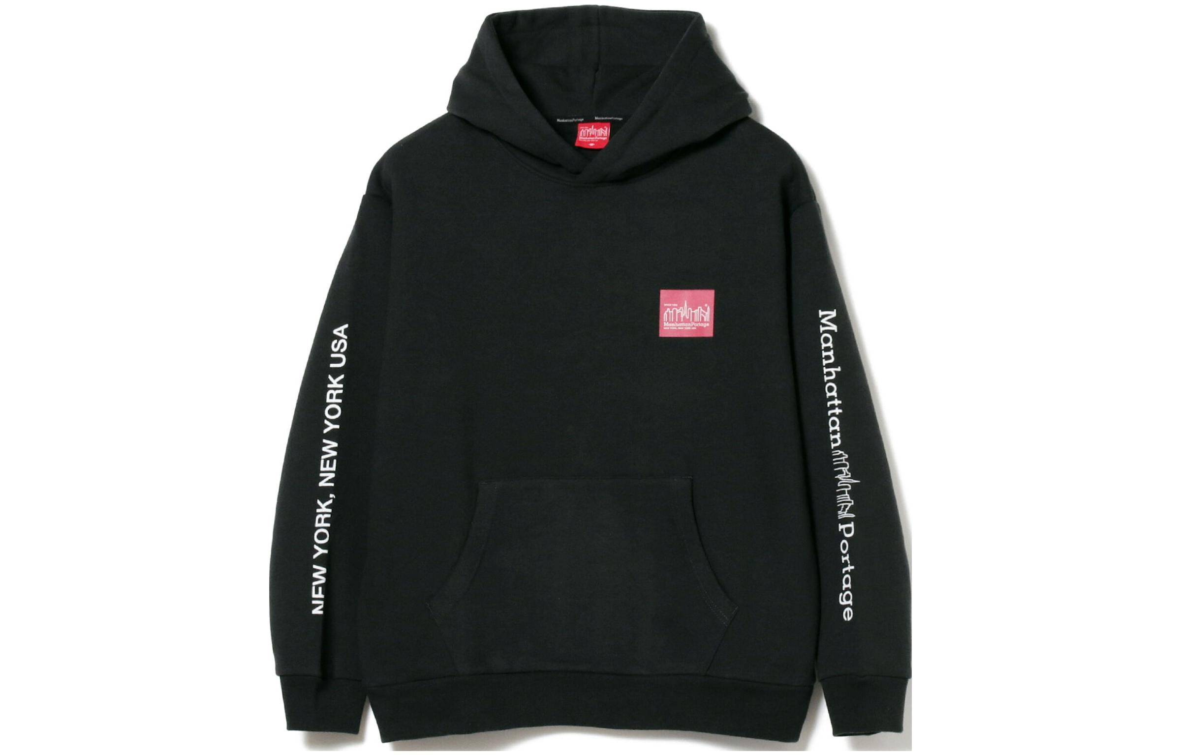Beams Casual Letter Print Hooded Long Sleeve Hoodie. 92-13-0014-647