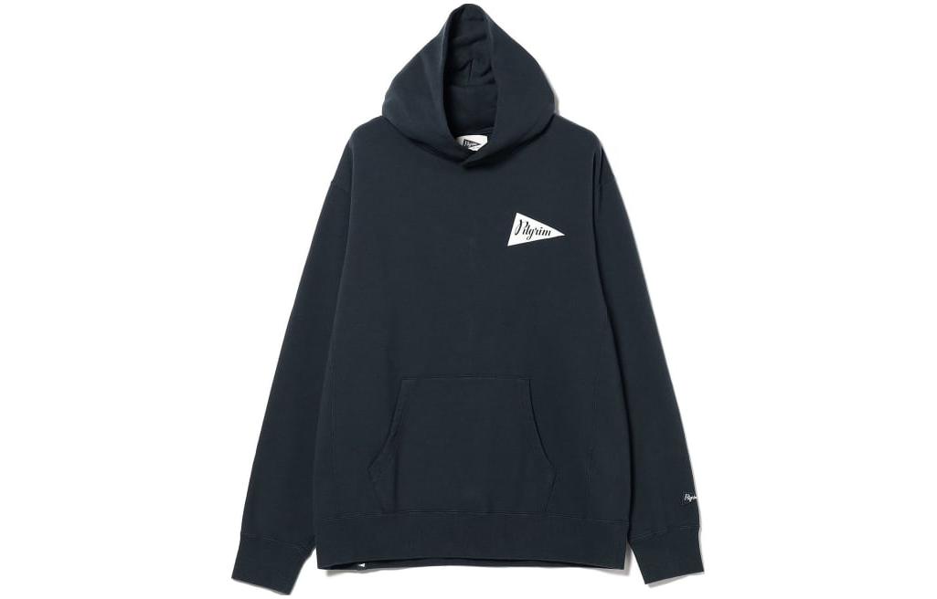 Beams Casual Solid Color Pullover Hoodie Long Sleeve 36-13-0173-375