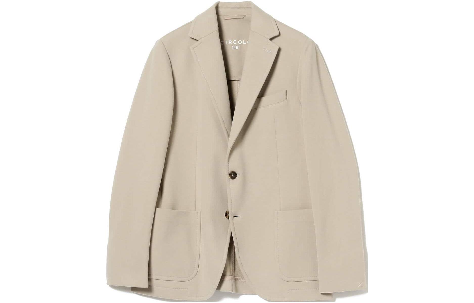 Beams Casual Solid Color Single-Breasted Long-Sleeve Jacket 24-16-1545-272