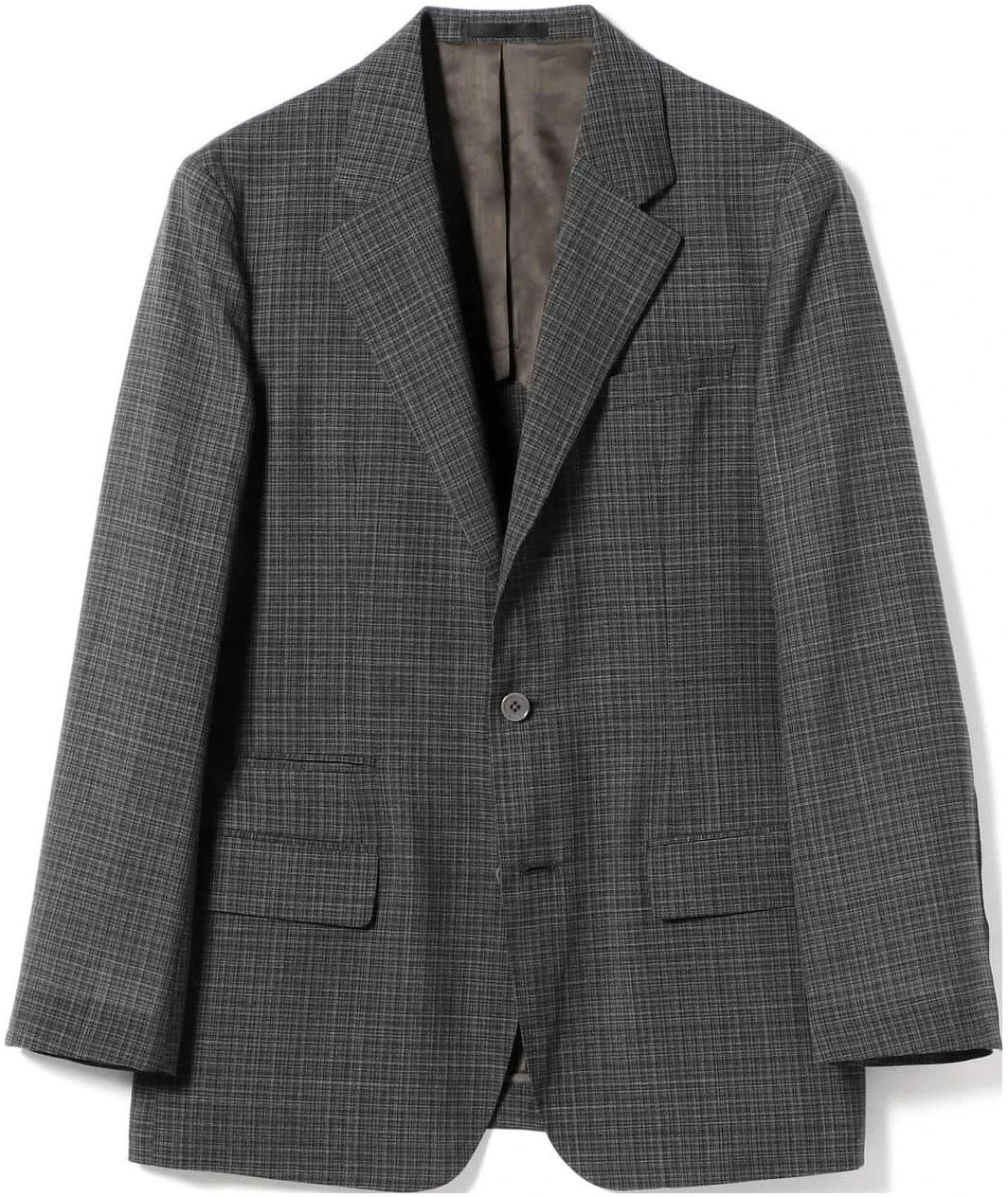 beams-checkered-single-breasted-long-sleeve-jacket-23-16-0066-693
