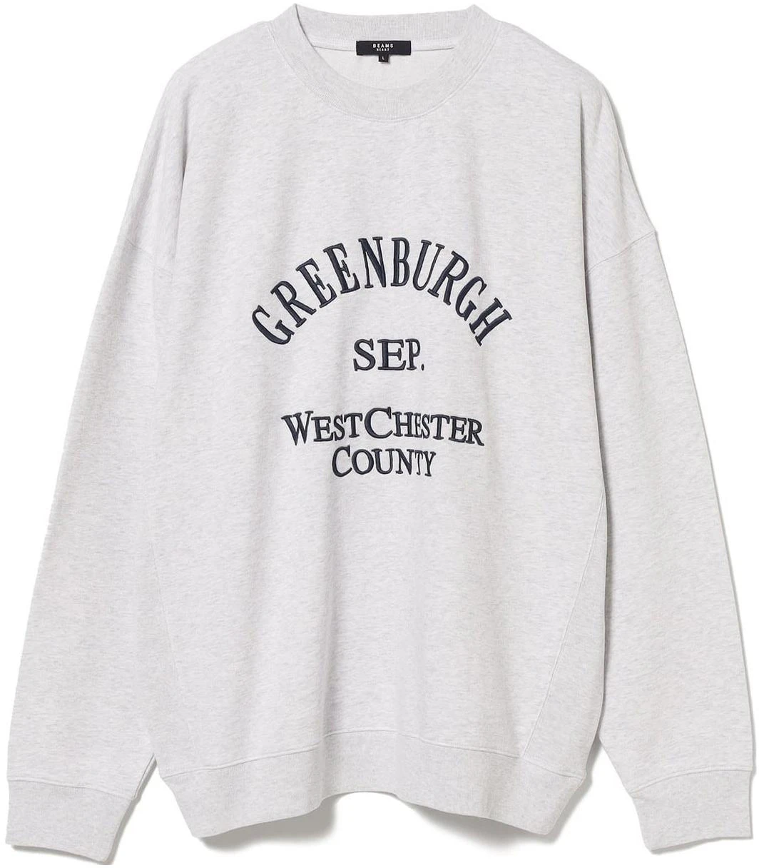 beams-crewneck-letter-print-pullover-sweatshirt-light-gray-4213006680310