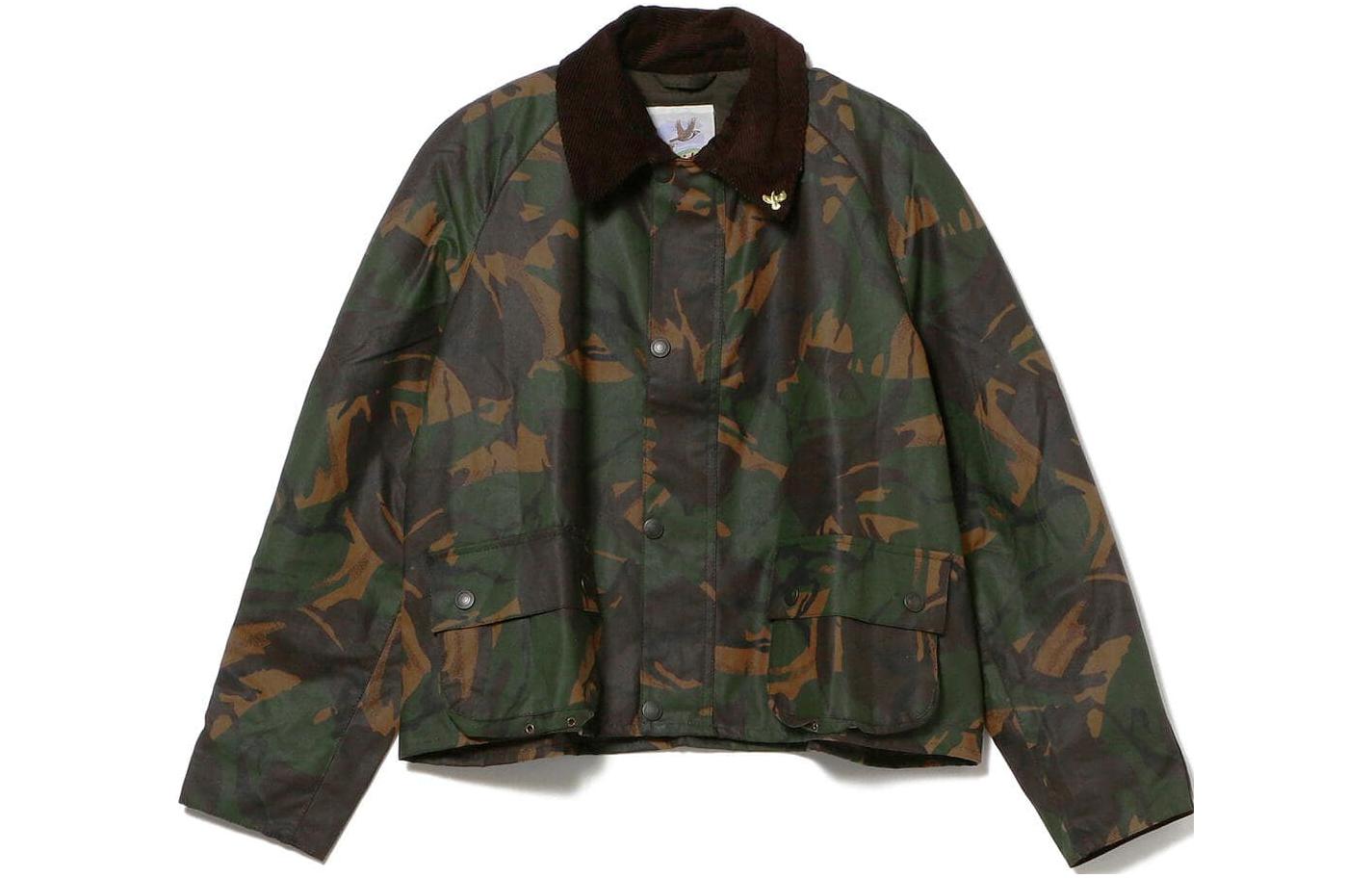 Beams Full-Print Camouflage Long-Sleeve Jacket for Men 23-18-1753-337