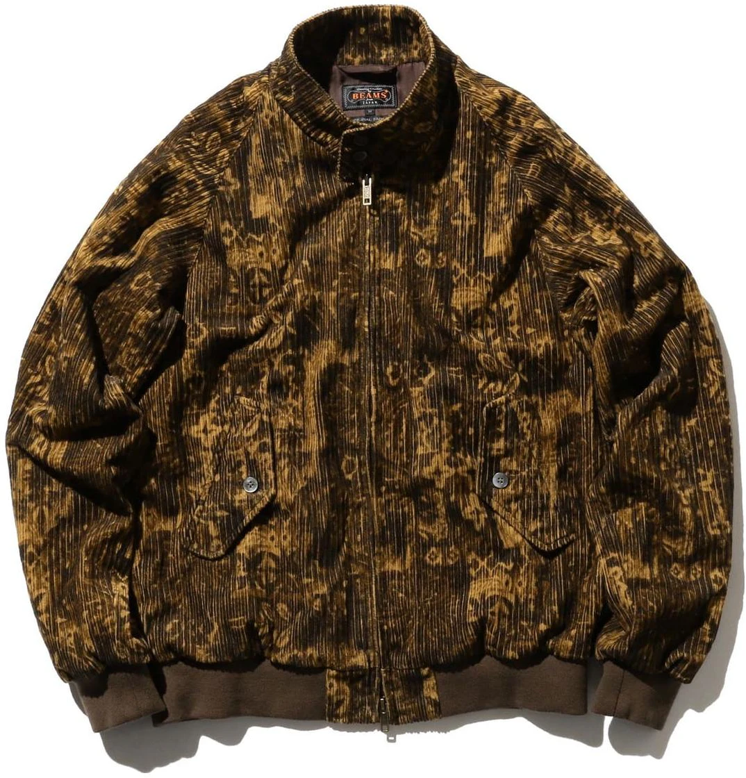 beams-fw-23-corduroy-harrington-jacket-floral-print-long-sleeve-38-18-0390-803