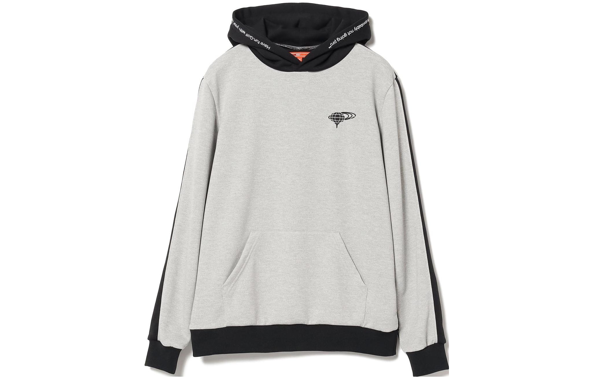 Beams FW23 Logo Print Colorblock Loose Fit Hoodie Men’s Long Sleeve. 82-13-0198-444