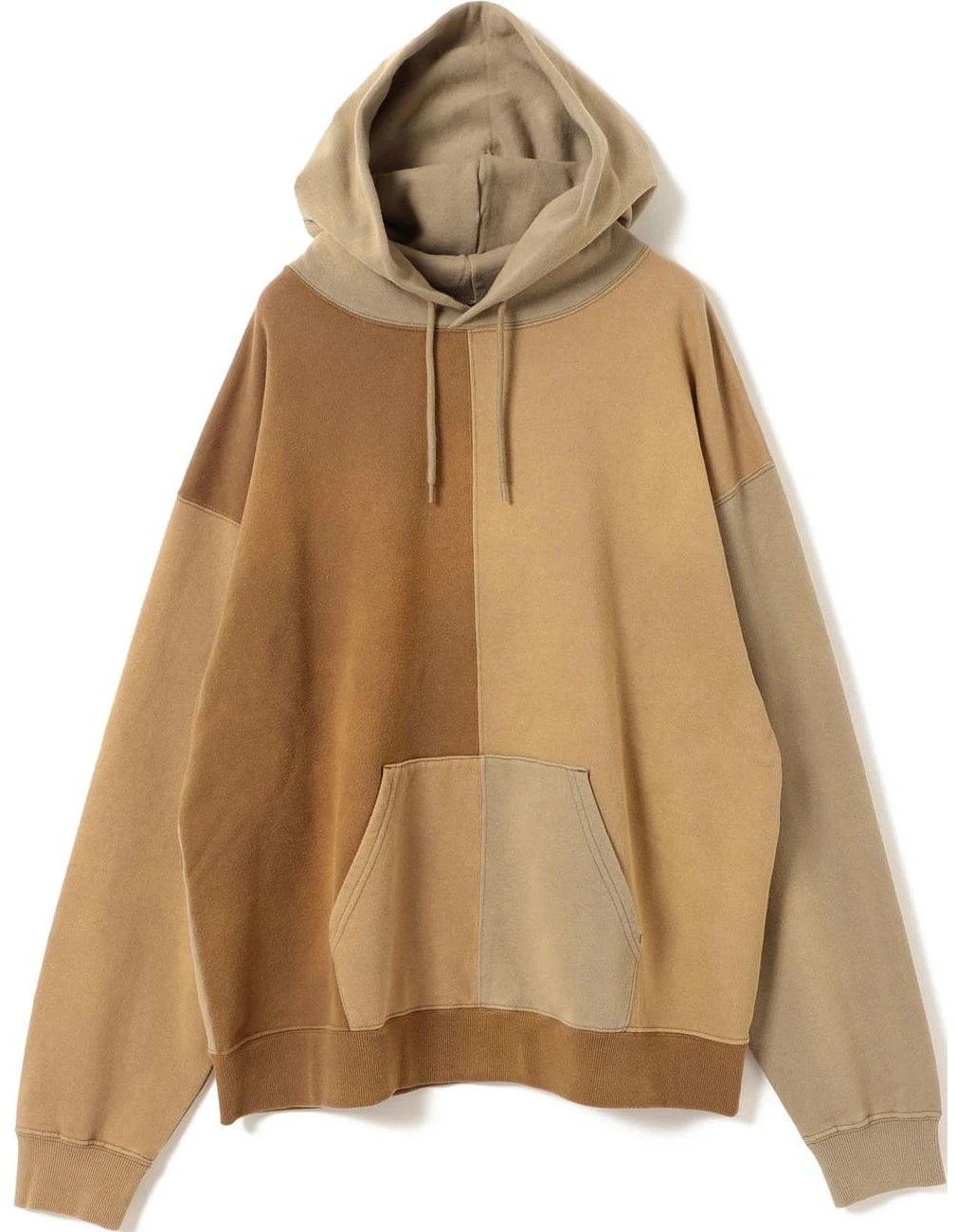 beams-fw-24-loose-fit-colorblock-hoodie-light-brown-11-13-0939-146-20