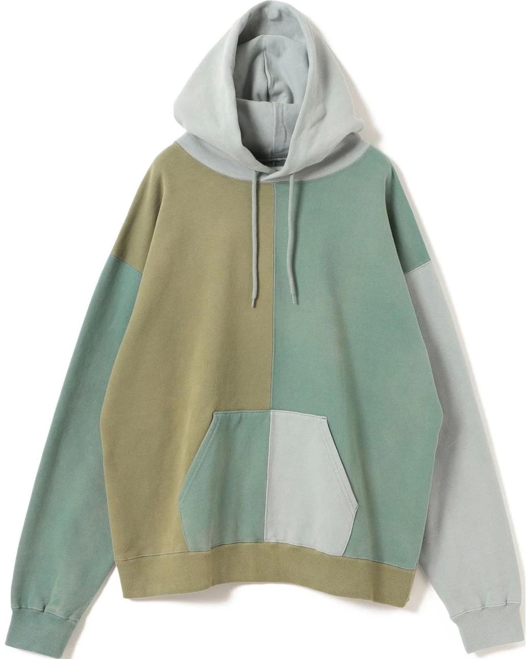 beams-fw-24-olive-colorblock-loose-fit-hoodie-11-13-0939-146-67