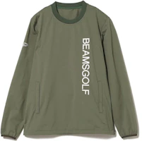 Beams Golf Orange Label Letter Print Crewneck Loose Fit Sweatshirt Men. 82-18-0023-336 Beams Golf Orange Label Letter Print Crewneck Loose Fit Sweatshirt Men. 82-18-0023-336