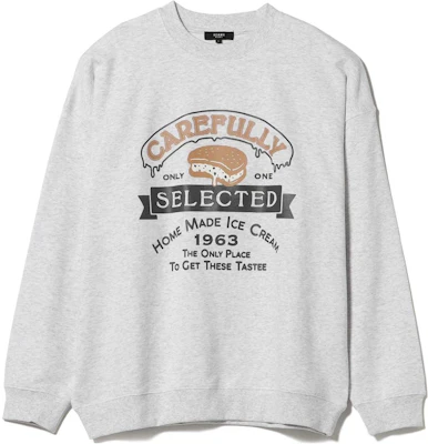 빔스 그래픽 레터 프린트 풀오버 스웻셔츠. 42-13-0050-147 Buy 빔스 그래픽 레터 프린트 풀오버 스웻셔츠. 42-13-0050-147