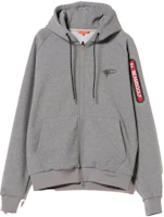 Beams Graphic Print Zip-Up Hoodie 82-13-0024-336 Beams Graphic Print Zip-Up Hoodie 82-13-0024-336