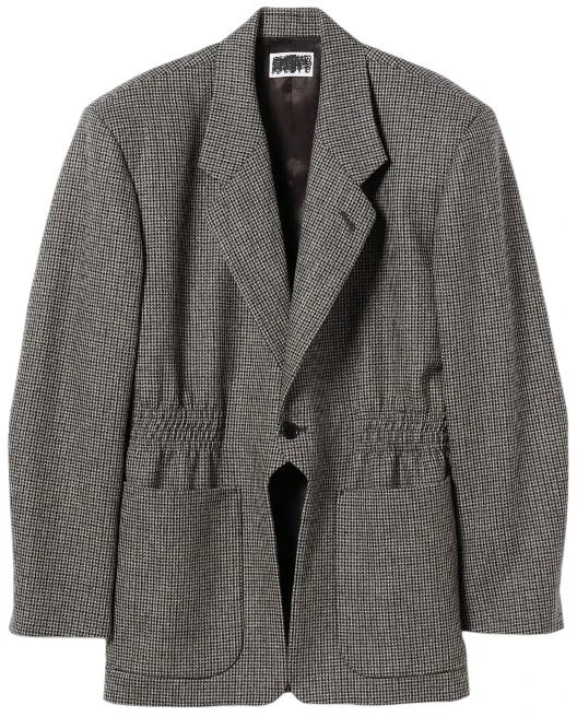 beams-gray-checkered-notch-lapel-single-button-loose-fit-jacket-23-16-0077-693