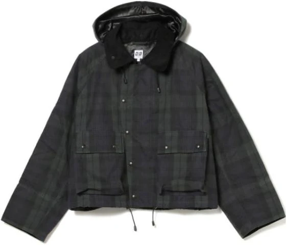 beams-green-plaid-all-over-print-single-breasted-jacket-11-18-0159-334