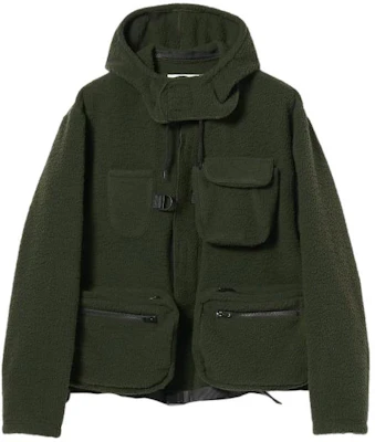 Beams 男裝綠色可拆帽連帽外套 36-18-0695-249 Buy Beams 男裝綠色可拆帽連帽外套 36-18-0695-249