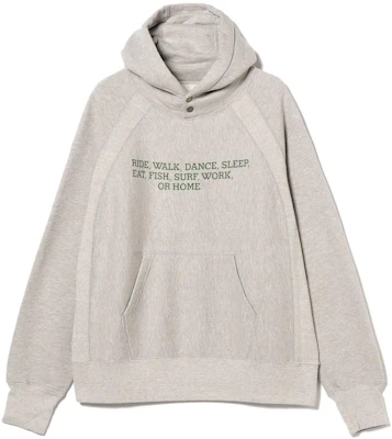 Beams灰色字母印花连帽衫 - 长袖套头款 36-13-0216-334 Buy Beams灰色字母印花连帽衫 - 长袖套头款 36-13-0216-334