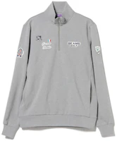 Beams Half-Zip Pullover Long Sleeve Sweatshirt SS23 84-13-0005-437 Beams Half-Zip Pullover Long Sleeve Sweatshirt SS23 84-13-0005-437