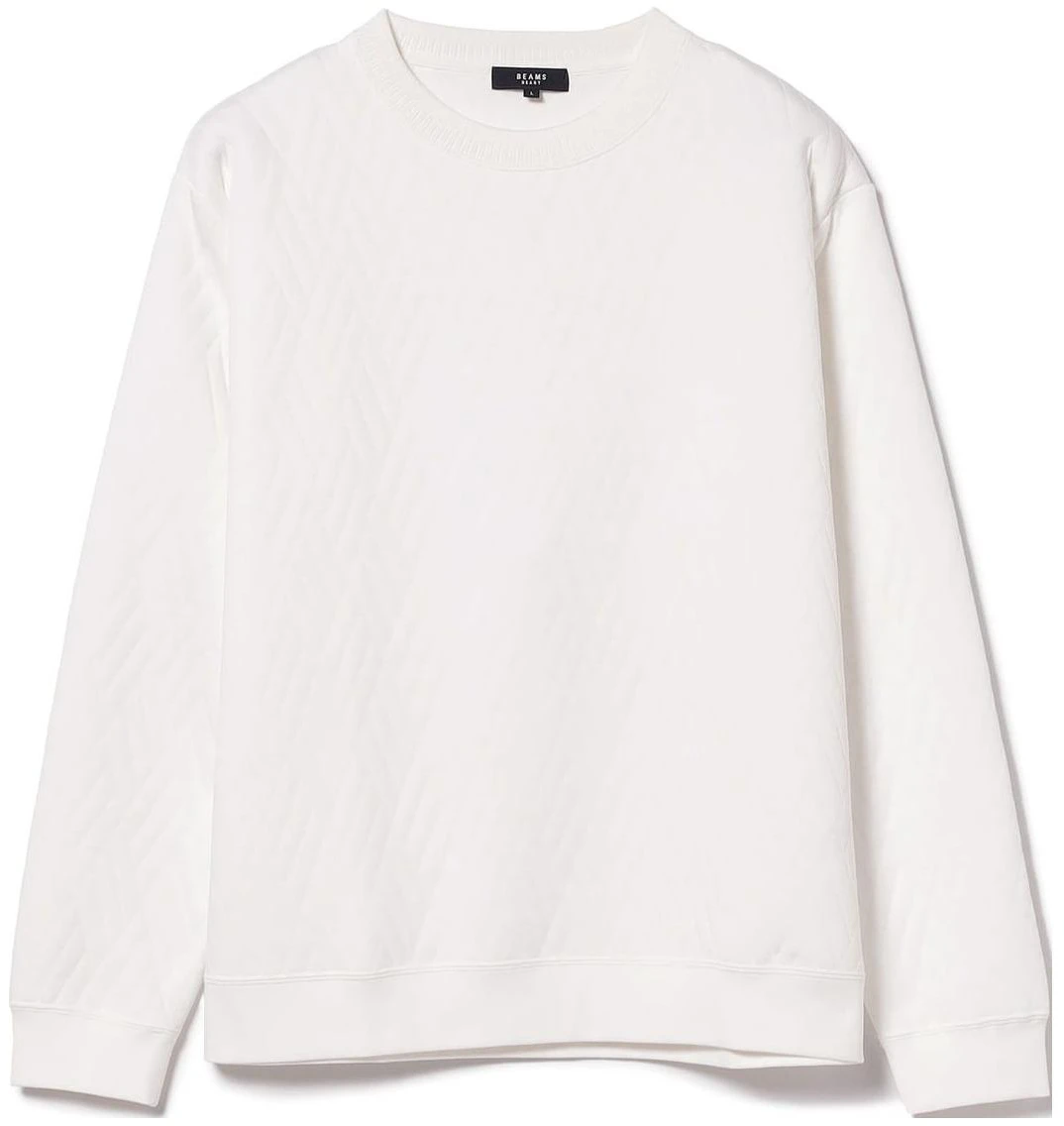 beams-heart-geometric-quilted-crewneck-sweatshirt-white-4213006063901