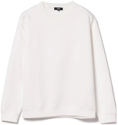 Beams HEART 几何绗缝圆领卫衣 白色 4213006063901 Buy Beams HEART 几何绗缝圆领卫衣 白色 4213006063901