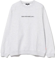 Beams HEART Letter Print Crewneck Long-Sleeve Sweatshirt Grey (). 42130074147 Beams HEART Letter Print Crewneck Long-Sleeve Sweatshirt Grey (). 42130074147