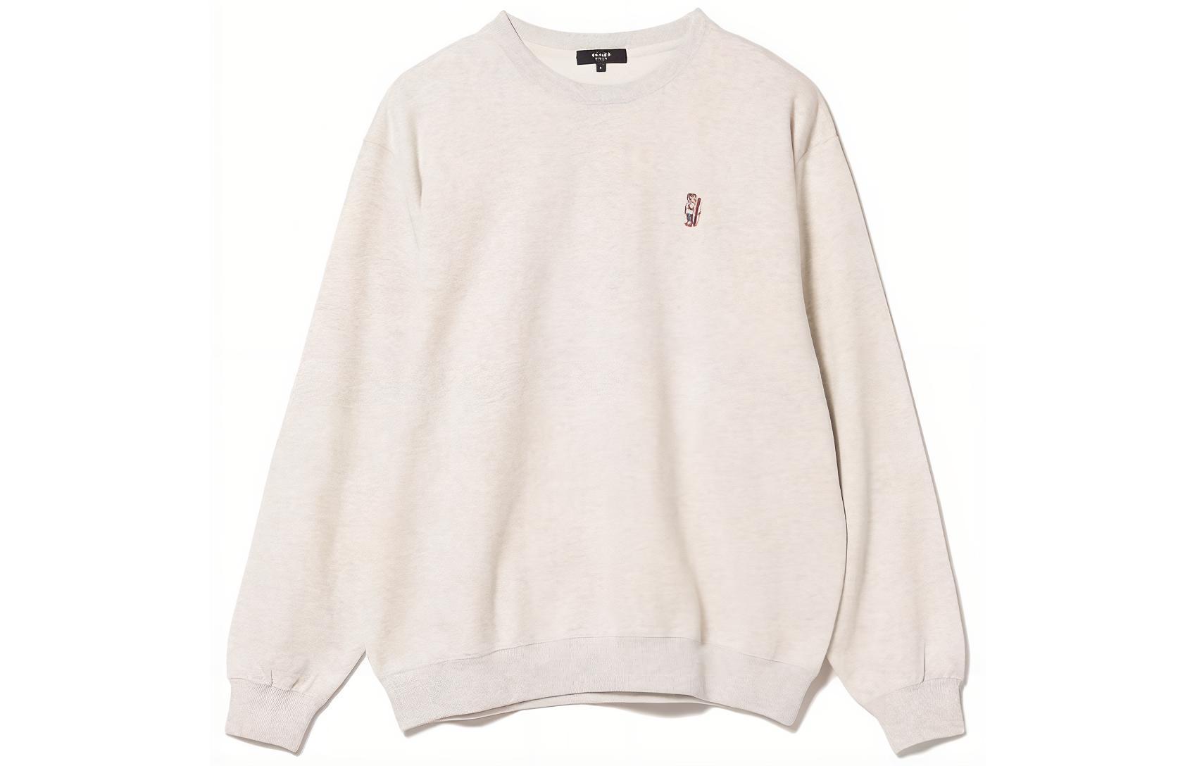 Beams HEART Surfing Bear Embroidered Crewneck Sweatshirt Loose Fit 42130068819