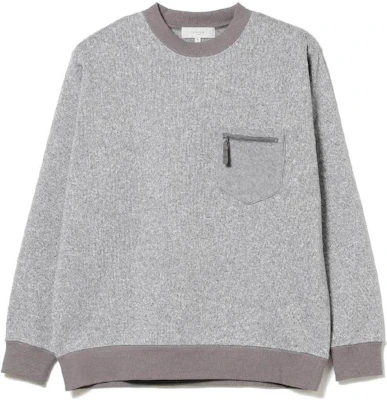 Beams 灰色混紡圓領套頭運動衫 9213027780315 Buy Beams 灰色混紡圓領套頭運動衫 9213027780315