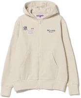 Beams Letter Patch Hooded Zip Jacket 84-13-0006-803 Beams Letter Patch Hooded Zip Jacket 84-13-0006-803
