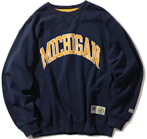 Beams Letter Print Long Sleeve Pullover Sweatshirt Men 92-13-0098-001 Beams Letter Print Long Sleeve Pullover Sweatshirt Men 92-13-0098-001