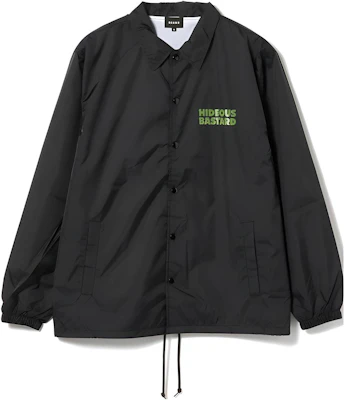 Beams 字母印花按扣夹克 黑色 11-18-0362-146 Buy Beams 字母印花按扣夹克 黑色 11-18-0362-146