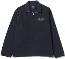 Beams Letter Print Zip-Up Polo Jacket Navy Blue (). 4218002814779 Beams Letter Print Zip-Up Polo Jacket Navy Blue (). 4218002814779
