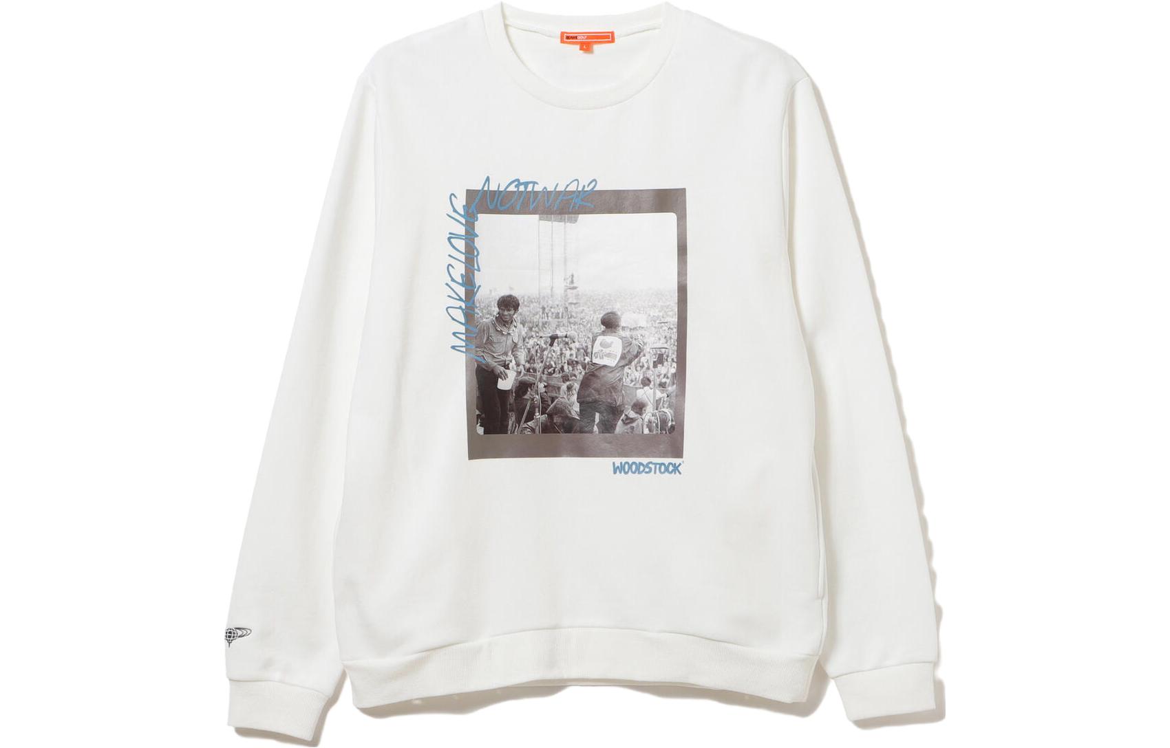 Beams Logo Crewneck Long Sleeve Sweatshirt - 82-13-0048-639