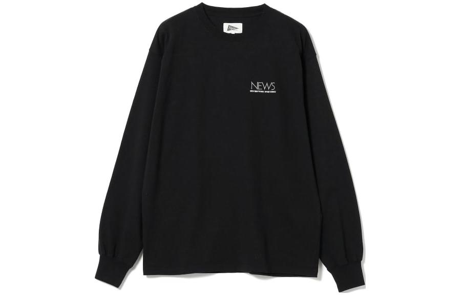 Beams Logo Embroidered Solid Color Crewneck Sweatshirt 36-14-0213-823