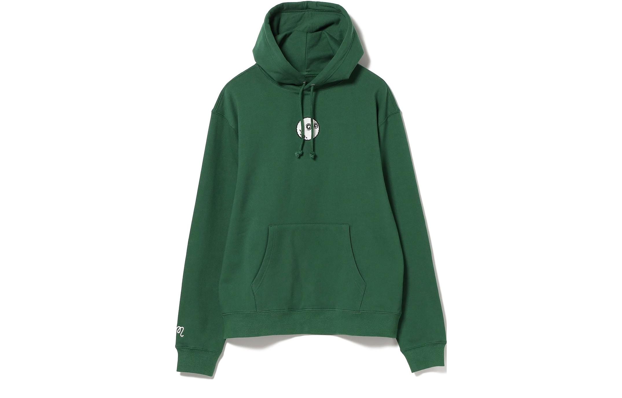 Beams Logo Graphic Hoodie Loose Fit Long Sleeve 82130227973