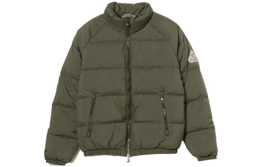 Beams Logo Patch Stand-Collar Zip Long-Sleeve Jacket - 23-18-0009-502