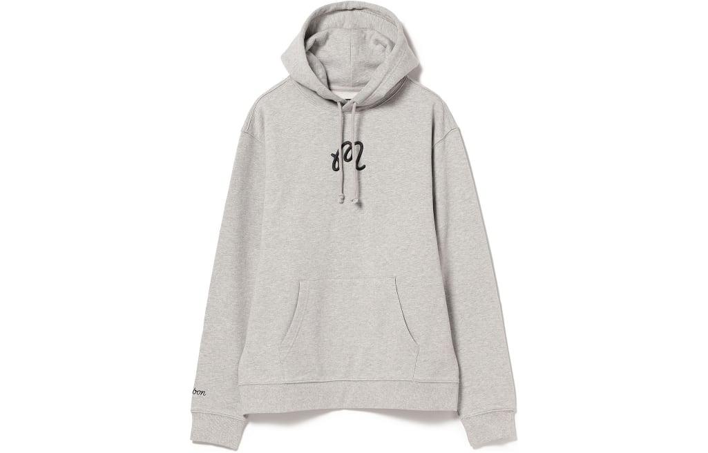 Beams Logo Print Pullover Long Sleeve Hoodie - Casual Fit 82-13-0226-973