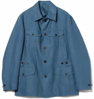 Beams Loose-Fit Long-Sleeve Solid Pocket Jacket 21-18-0659-085 Beams Loose-Fit Long-Sleeve Solid Pocket Jacket 21-18-0659-085