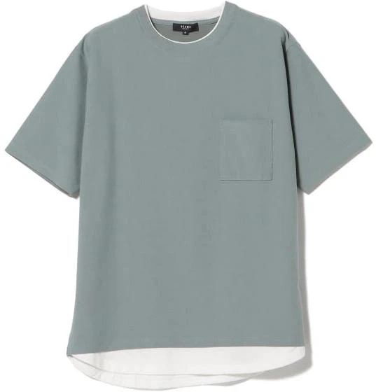 beams-men-s-plain-grey-crewneck-pocket-straight-t-shirt-short-sleeve-4204001845961