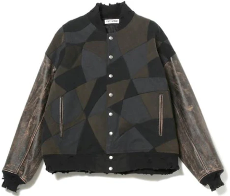 Beams 多彩棒球夹克长袖 黑色 11-18-0194-422 Buy Beams 多彩棒球夹克长袖 黑色 11-18-0194-422