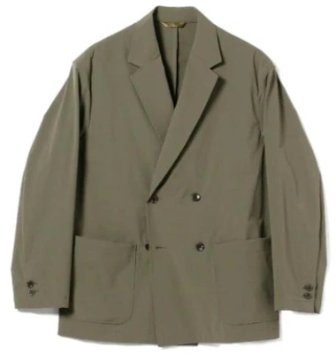 Beams Olive Green Mens Plain Collar Long Sleeve Jacket 9116027180367 Buy Beams Olive Green Mens Plain Collar Long Sleeve Jacket 9116027180367