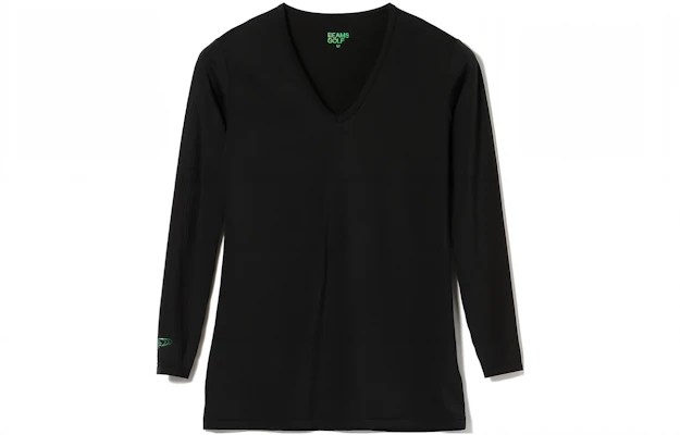 Beams 寬鬆版V領長袖黑色衛衣 8249001610419 Buy Beams 寬鬆版V領長袖黑色衛衣 8249001610419