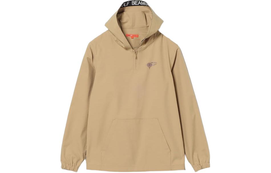 Beams Pattern Embroidered Pullover Hoodie Jacket Long Sleeve Fit. 82-13-0204-803