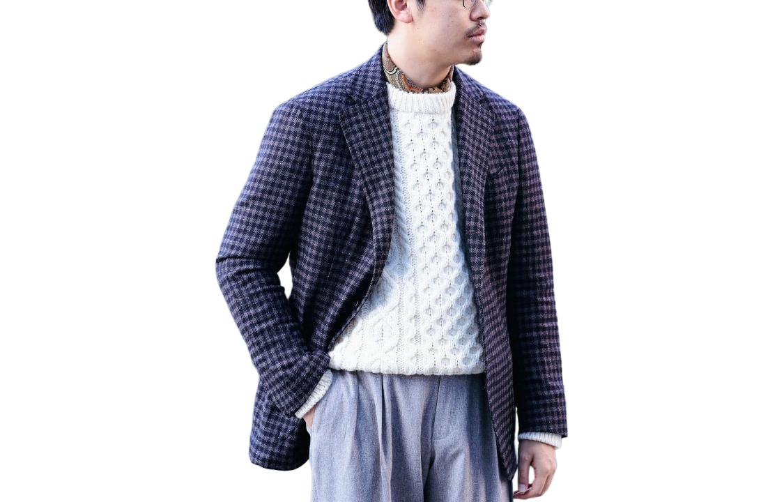 Beams Plaid Button-Up Collared Long-Sleeve Jacket 24-16-0259-495