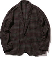 Beams Plaid Long-Sleeve Jacket - Dark Red 3816009480339 Beams Plaid Long-Sleeve Jacket - Dark Red 3816009480339
