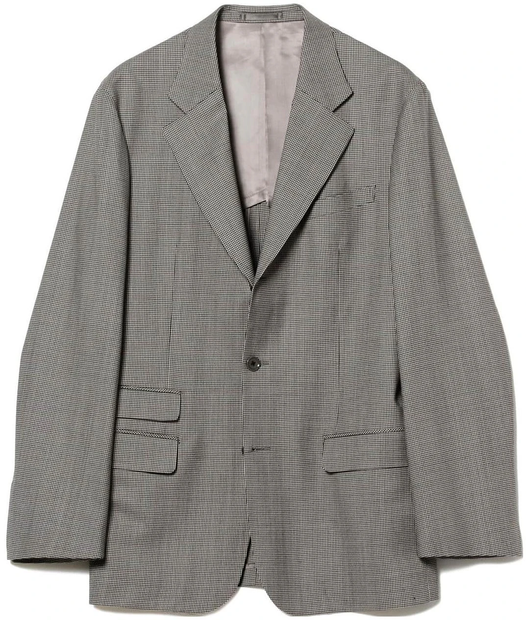 beams-plaid-print-notched-collar-single-breasted-long-sleeve-jacket-23-16-0024-693