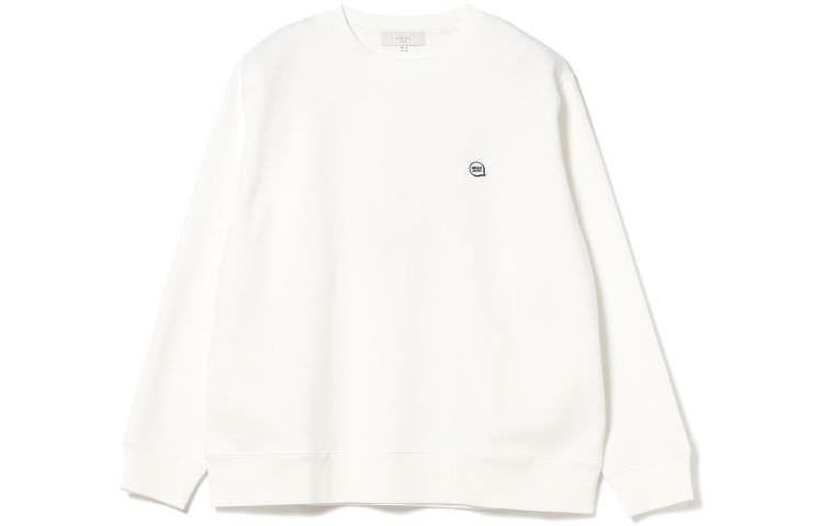 Beams Plain Logo Patch Crewneck Pullover Sweatshirt . 92-13-0024-286