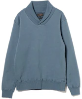 Beams PLUS Solid Color Loose Fit Long Sleeve Sweatshirt Blue () 3813018710370 Beams PLUS Solid Color Loose Fit Long Sleeve Sweatshirt Blue () 3813018710370