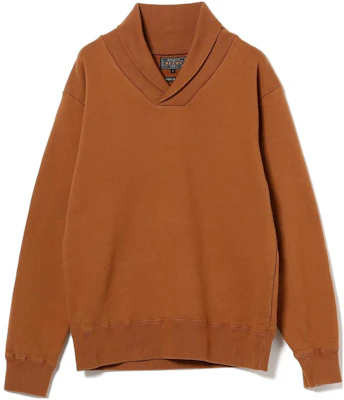 Beams PLUS 砖红色纯色宽松版V领长袖卫衣 3813018710345 Buy Beams PLUS 砖红色纯色宽松版V领长袖卫衣 3813018710345