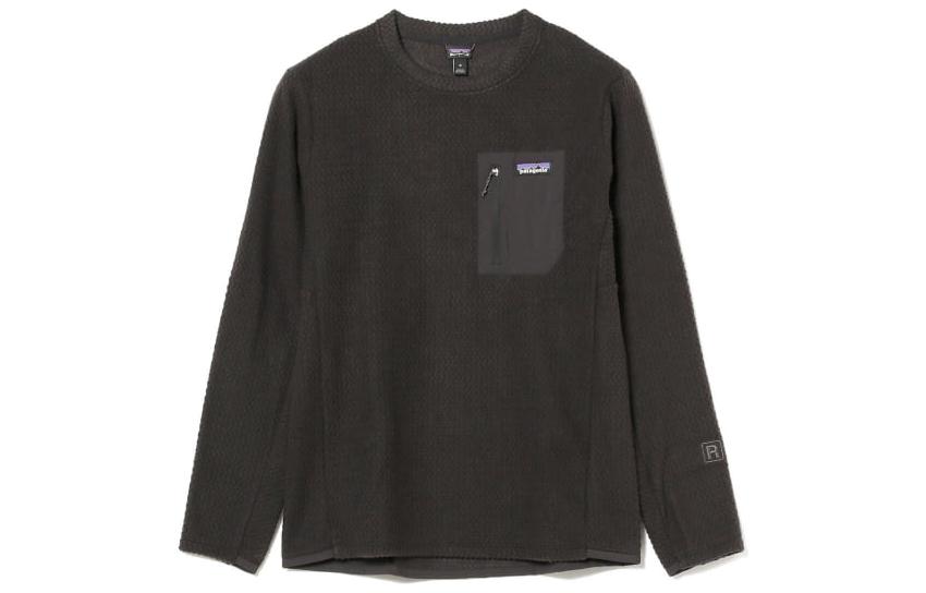 Beams Pocket Design Crewneck Pullover Long-Sleeve Sweatshirt 11-13-0099-403