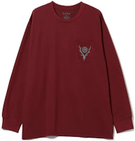 Beams Pocket Graphic Crewneck Long Sleeve Sweatshirt 36-14-0208-334 Beams Pocket Graphic Crewneck Long Sleeve Sweatshirt 36-14-0208-334