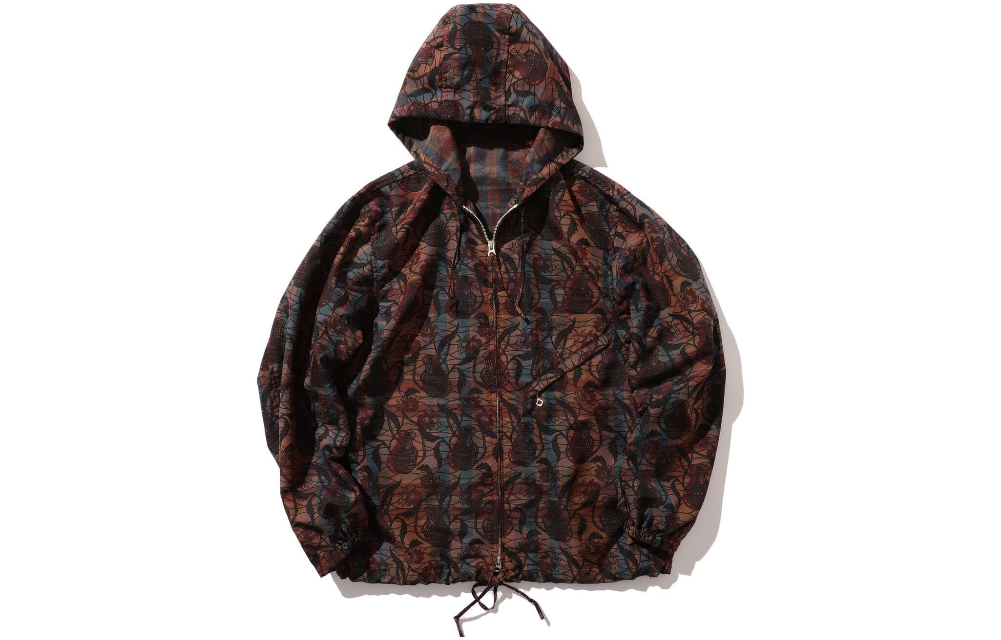 Beams Printed Zip Jacket Floral Multicolor - Long-Sleeve 1118572213990